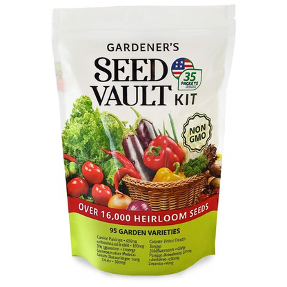 Gardeners Seed Vault Kit