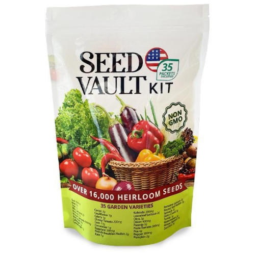 Gardeners Seed Vault Kit