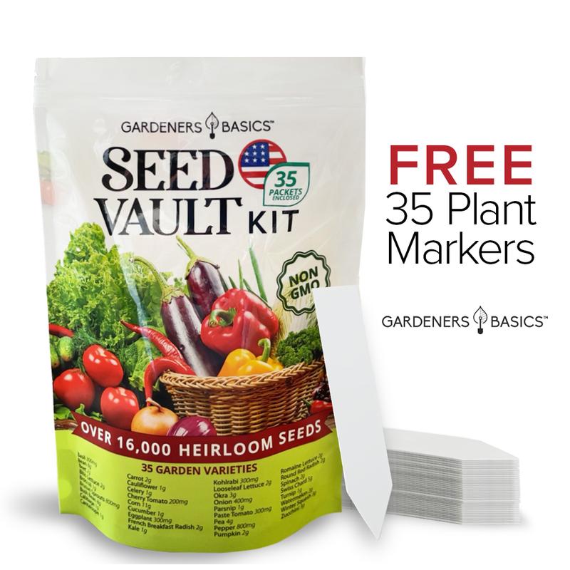 Gardeners Seed Vault Kit